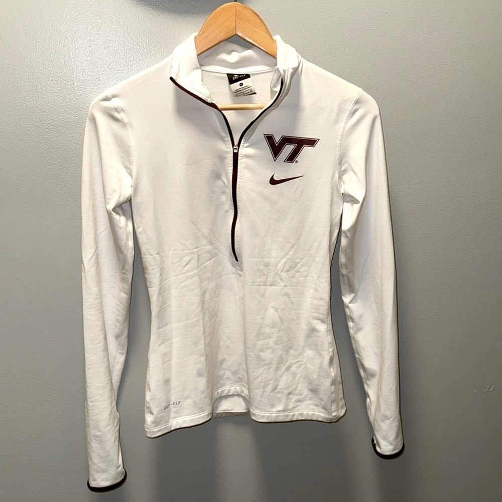 Nike Dri-Fit Quarter Zip Virginia Tech